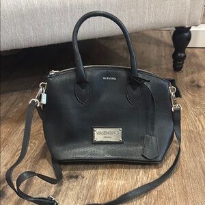 Valentino Black Leather Handbag
